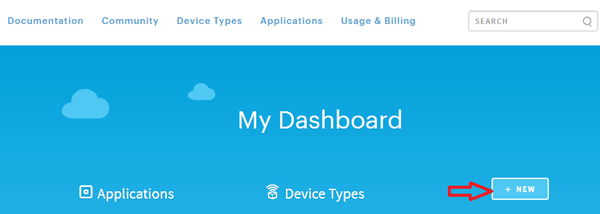 ARTIK Cloud Dashboard for LED Control using Raspberry Pi