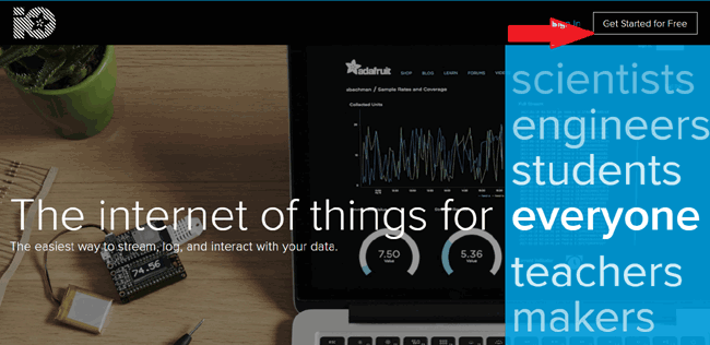 Adafruit IO Setup for Raspberry Pi GPIO Control