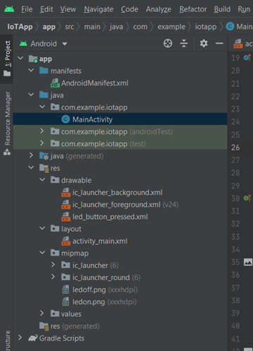 Android Studio Folder Structure 