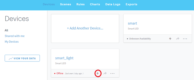  Artik Dashboard for IoT based Home Appliances Control using Raspberry Pi.