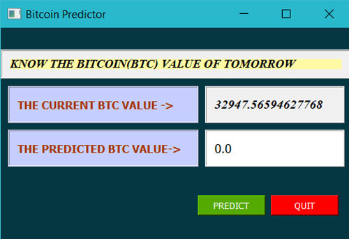 Bitcoin Price Predictor