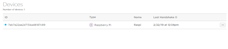 Choose Raspberry Pi as your Device for Particle Cloud