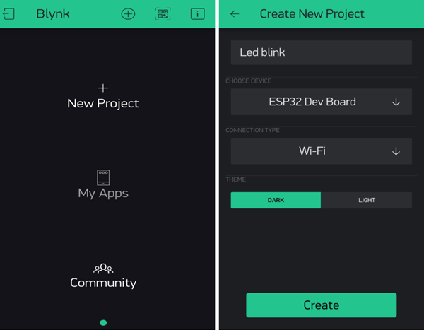  Configuring Blynk App for ESP32