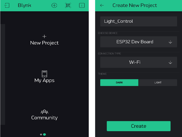  Configuring Blynk App for Home Automation using ESP32