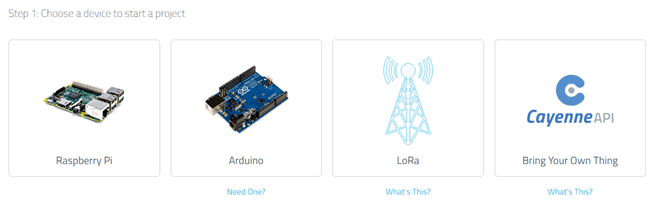 Connecting Devices with Cayenne IoT Cloud Platform