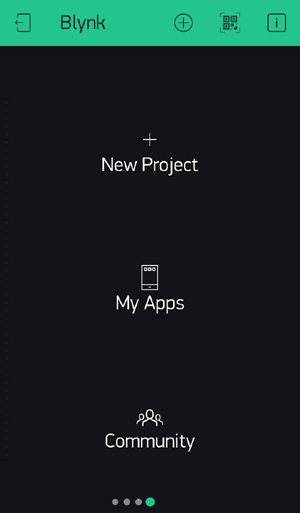 Create Project on Blynk App