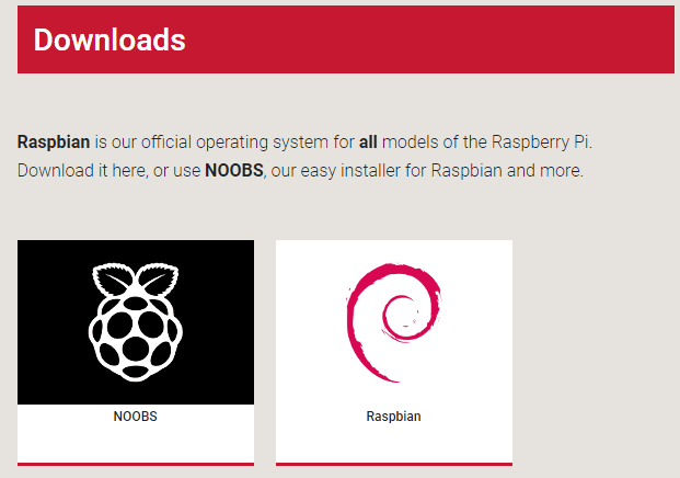  Download OS Image for Installing Raspbian