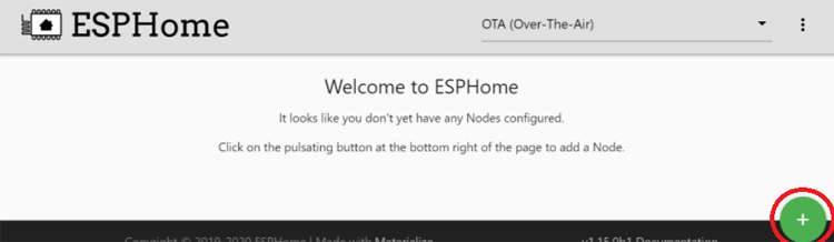 ESPHome Web UI