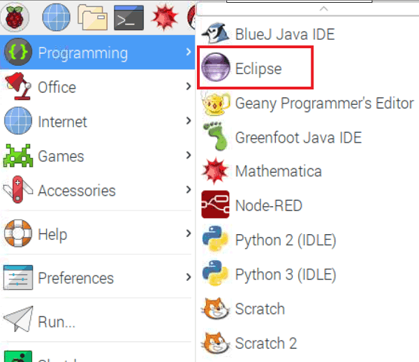 Eclipse IDE in Raspberry Pi