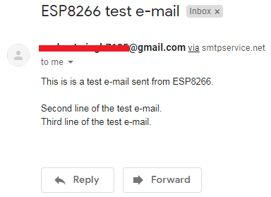  Email using SMTP Server and ESP8266 NodeMCU