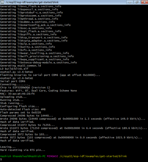  Hard Reset ESP32 for Programming using ESP-IDF