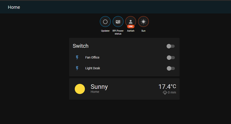 home assistant raspberry pi system monitor