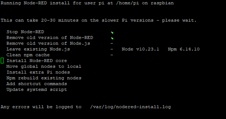 Install Node-RED on Raspberry Pi