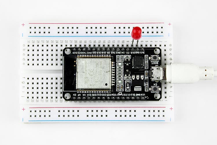 Interfacing ESP32 with LED