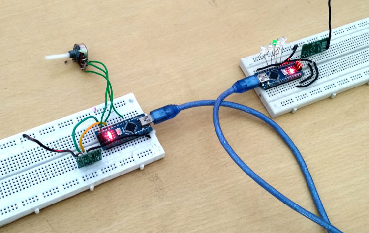 change buffer length arduino wire library