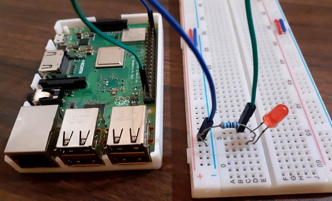 Raspberry Pi Connected to Particle Cloud