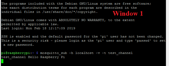 Raspberry Pi MQTT Server Install