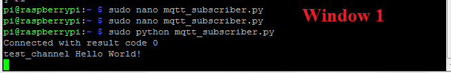 Raspberry Pi MQTT data exchange Using Python