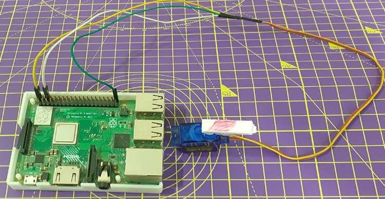 Servo Motor Control using Raspberry Pi