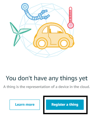  Register a Thing on Amazon AWS IoT