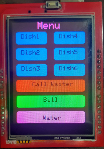 IoT Based Restaurant Menu Ordering System