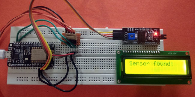 Sensor Attached with Fingerprint Attendance System