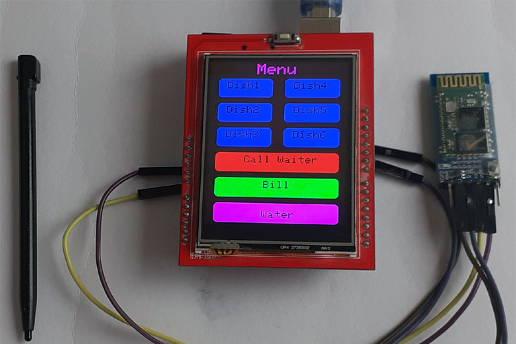 IoT based Smart Ordering System