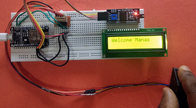 Testing IOT Based Smart Attendance System Project