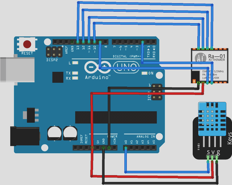 Arduino LoRa Communication - Transmitter & Receiver Setup for sending ...