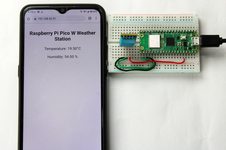 raspberry pi pico w weather station