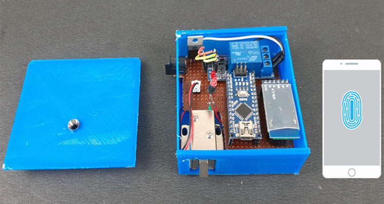 Fingerprint Door Lock System using Arduino