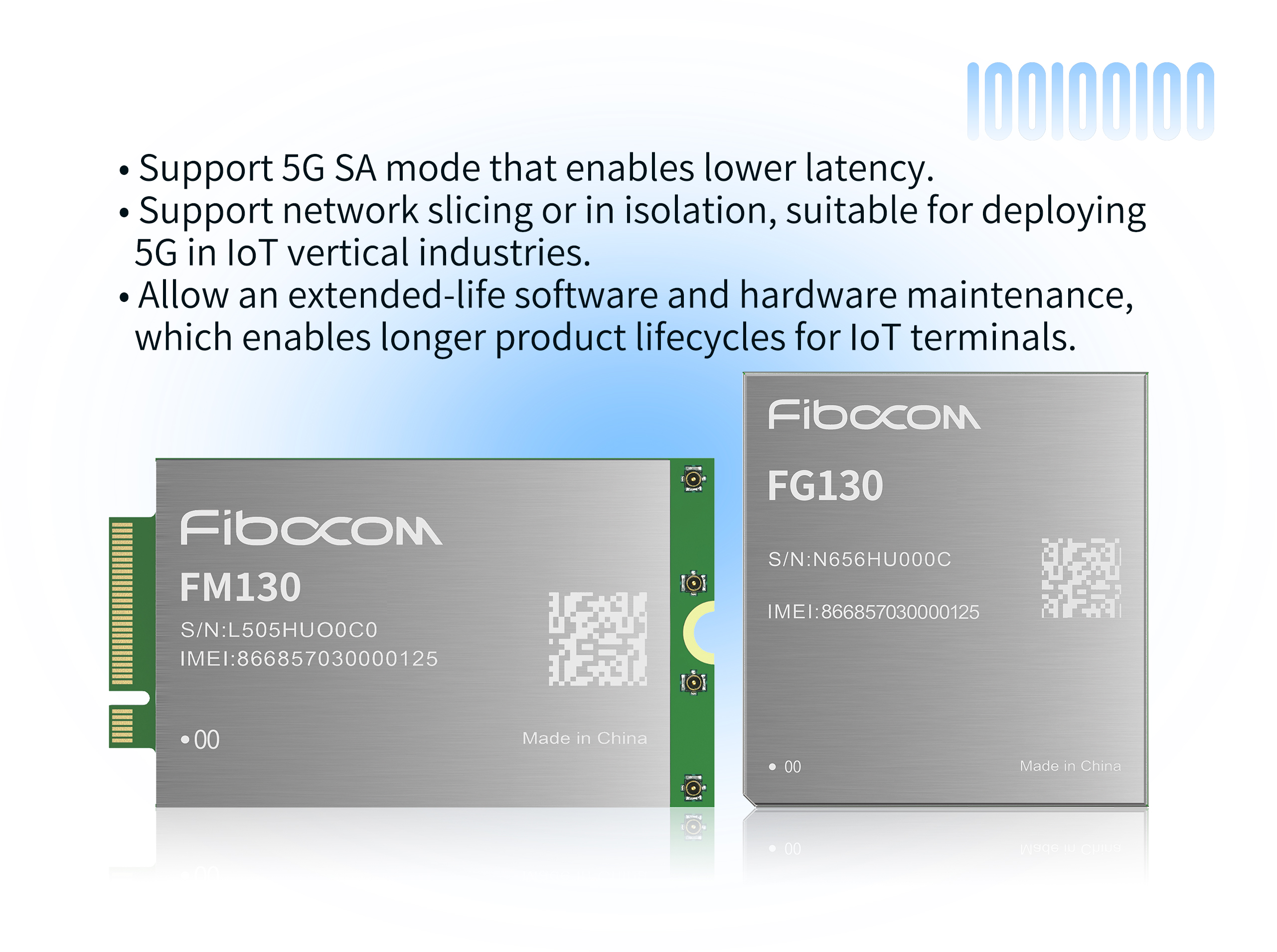 FG130 and FM130 5G Modules