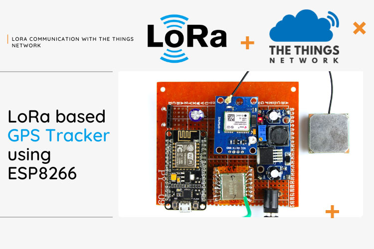 How make LoRa Based GPS Tracker ESP8266?