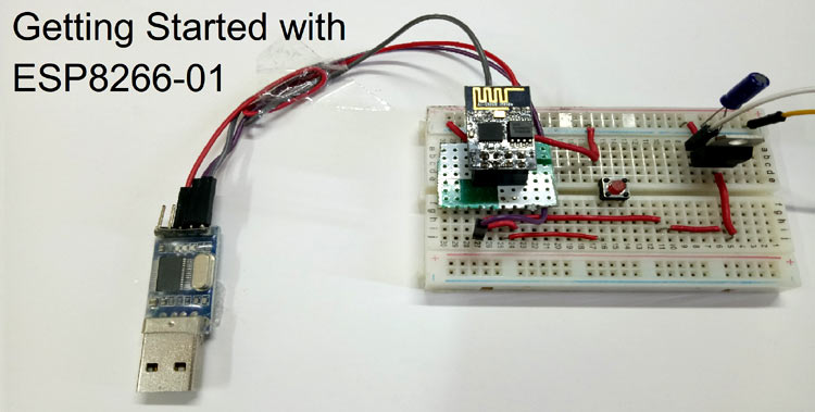 Getting started with ESP8266 and Programming it using Arduino IDE