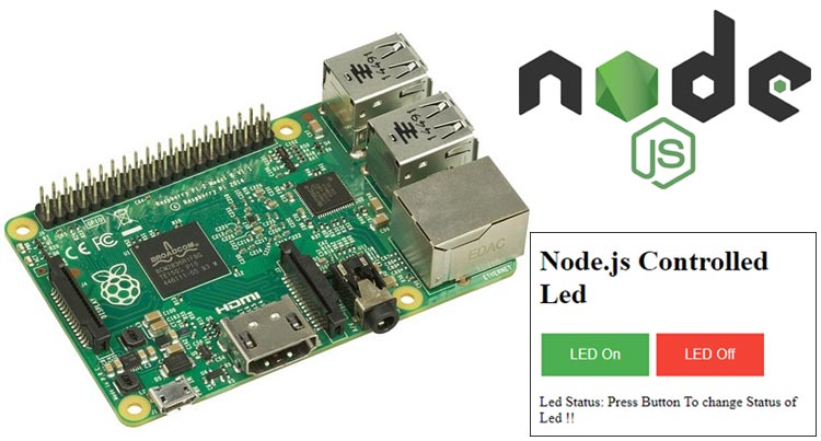 check Challenge charter IoT Controlled LED using Node.js Web server and Raspberry Pi