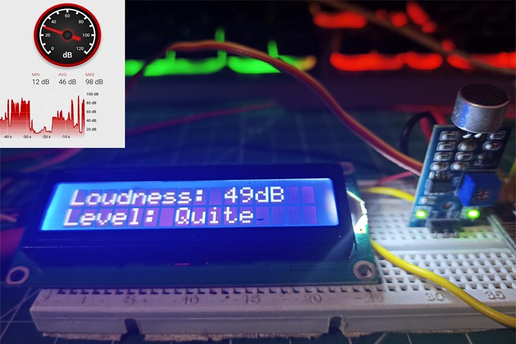IoT Based Sound Pollution Monitoring System using NodeMCU