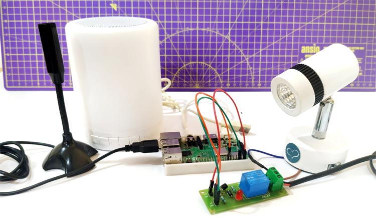 Voice Controlled Home Automation using Raspberry Pi