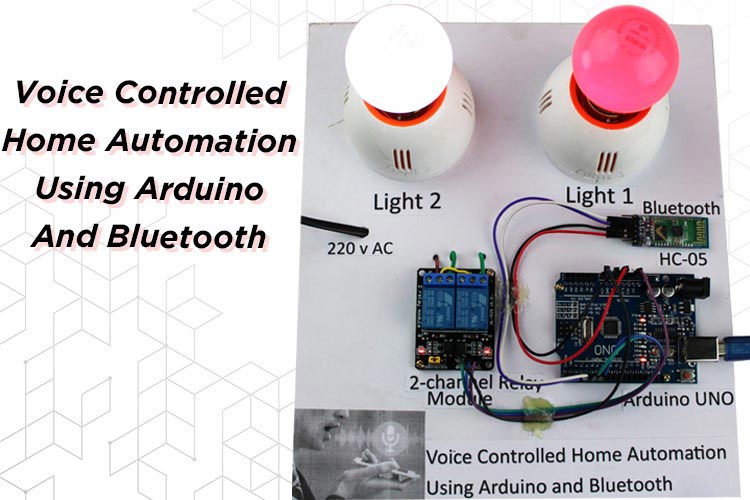 Voice Controlled Home Automation using Arduino and Bluetooth