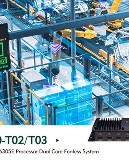 NISE 70-T02/T03 - Compact Dual Core Fanless System