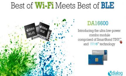 DA16600 Wi-Fi and Bluetooth SoC Combo Module