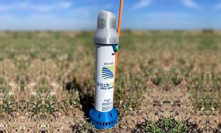 DitchFlow’s Land Irrigation Sensor
