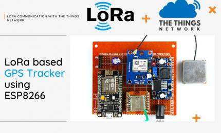 LoRa Based GPS Tracker Using ESP8266