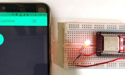 IoT Controlled LED using ESP32 with Blynk App