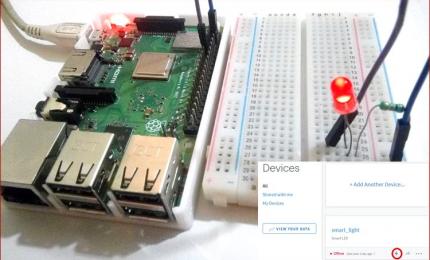 IoT based LED Control using ARTIK Cloud and Raspberry Pi