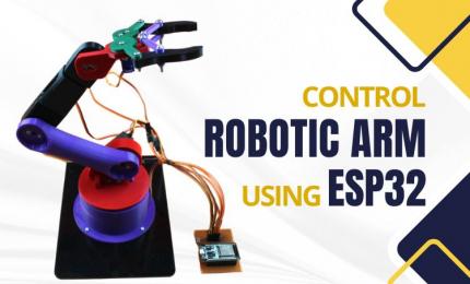 IoT based Robotic Arm using ESP32