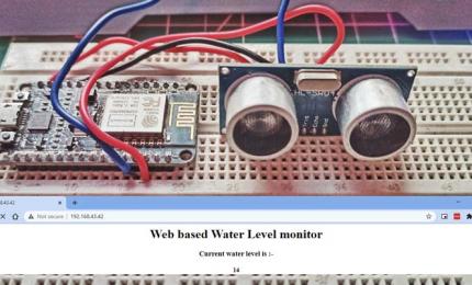 IoT Based Water Level Indicator Using Ultrasonic Sensor and NodeMCU