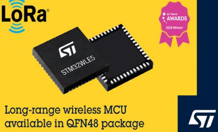 LoRa Enabled STM32WLE5 SoC from STMicroelectronics