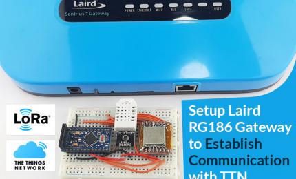 Laird RG186 Gateway with The Things Network