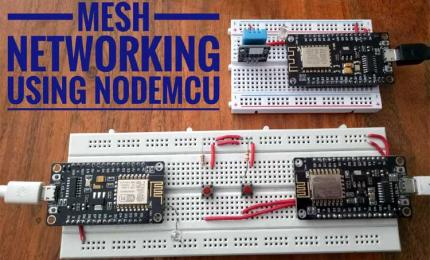 NodeMCU Mesh Network using ESP12 and Arduino IDE