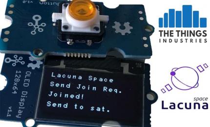 The Things Industries announces LoRaWAN Satellite Connectivity in partnership with Lacuna Space
